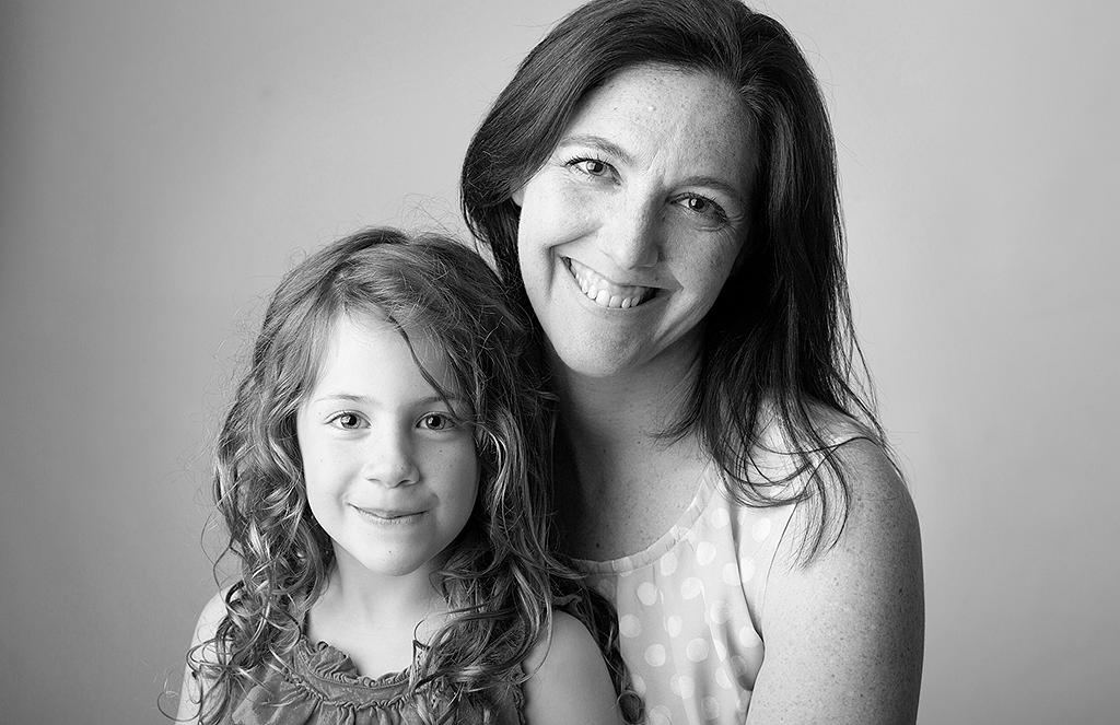 portrait of mother and daughter by pixelations photography